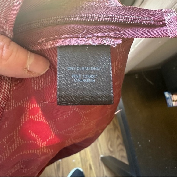 Marc Jacobs Size 4 Pink Floral 100% Silk Peplum Top Blouse Designer - Picture 10 of 11